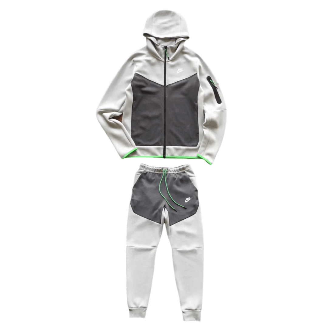 Tracksuit - light smoke grey, anthracite & sail - VDRXPLG🔌