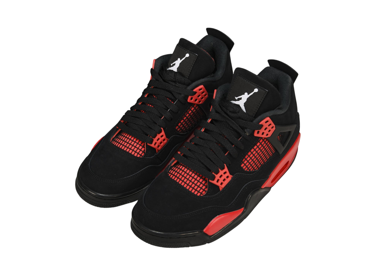 Iconic Air Jordan 4 Retro 'Red Thunder' Performance Basketball & Streetwear Sneakers