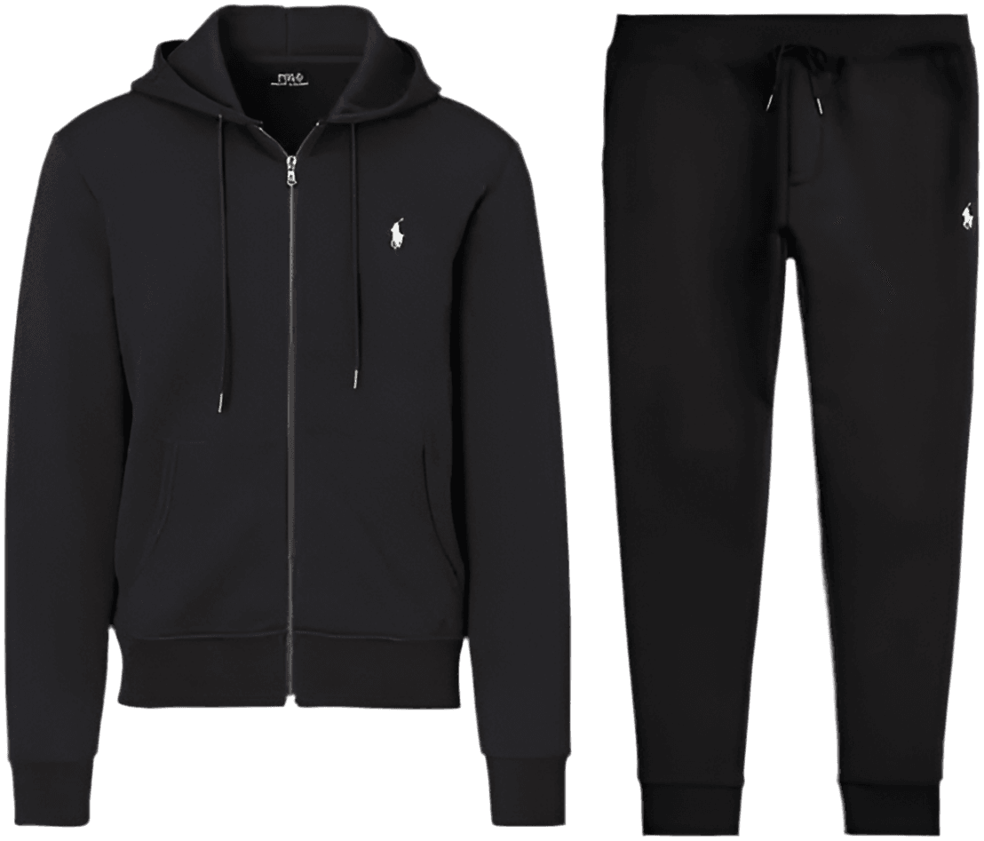 tracksuit black - VDRXPLG🔌