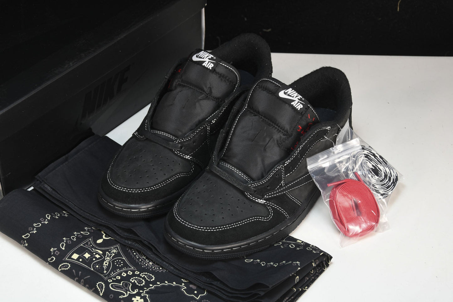 Travis Scott Black Phantom Air Jordan 1 Low: Iconic Premium Sneakers for Style