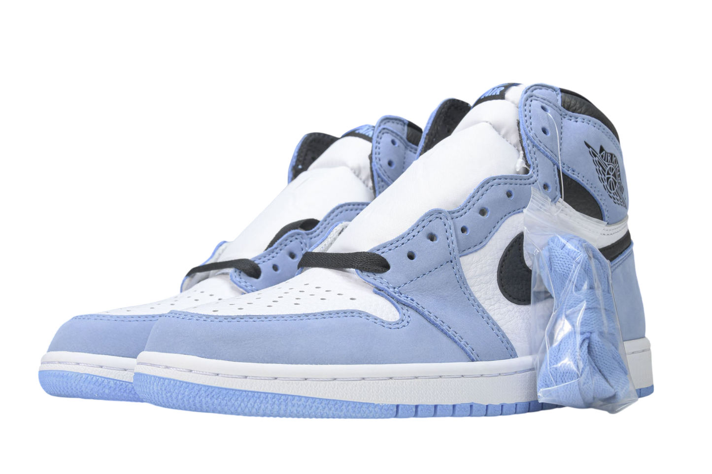 Air Jordan 1 Retro High University Blue Black White Iconic Sneakers