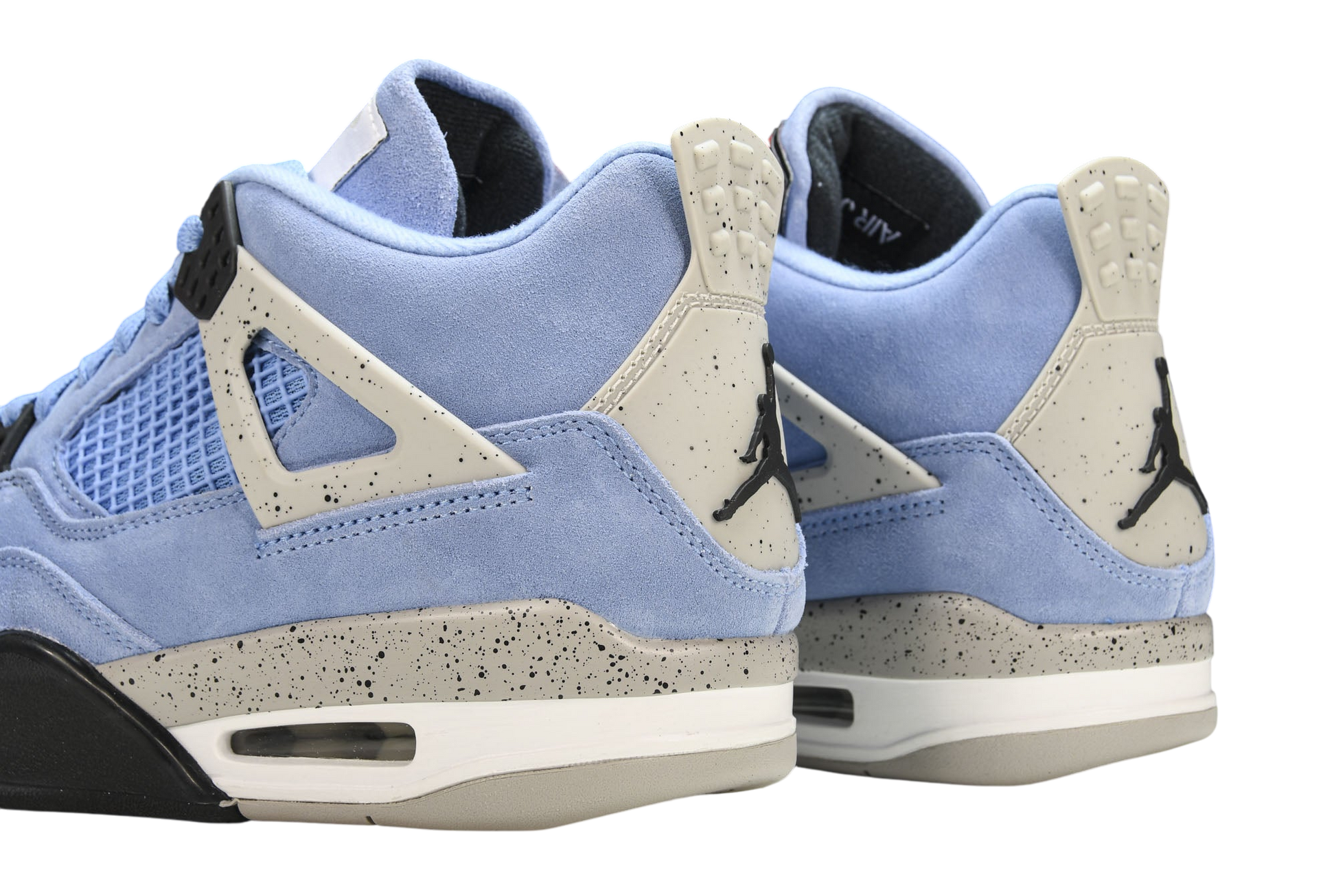 Air Jordan 4 Retro University Blue Sneakers - Iconic Men's Style