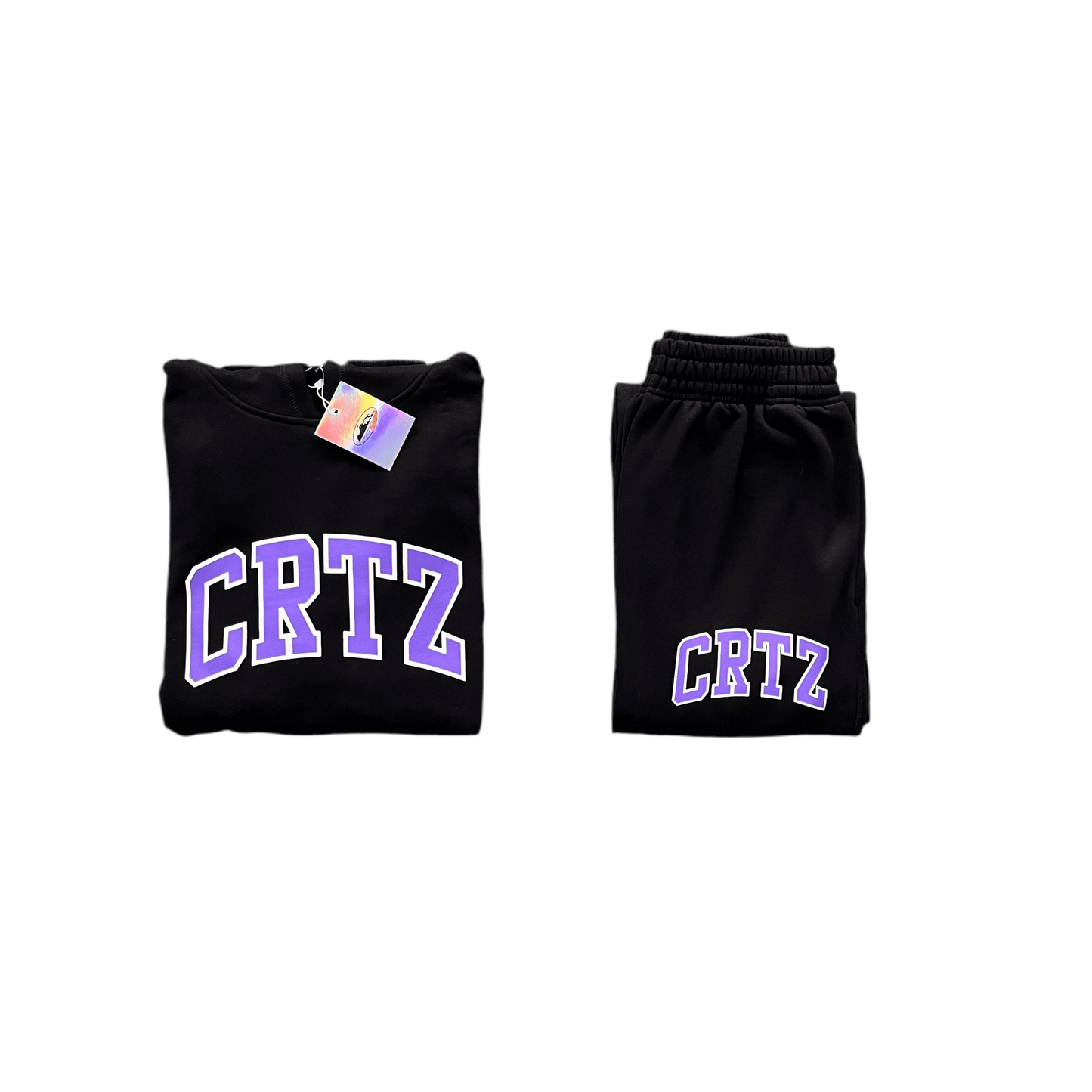 black/purple tracksuit - VDRXPLG🔌