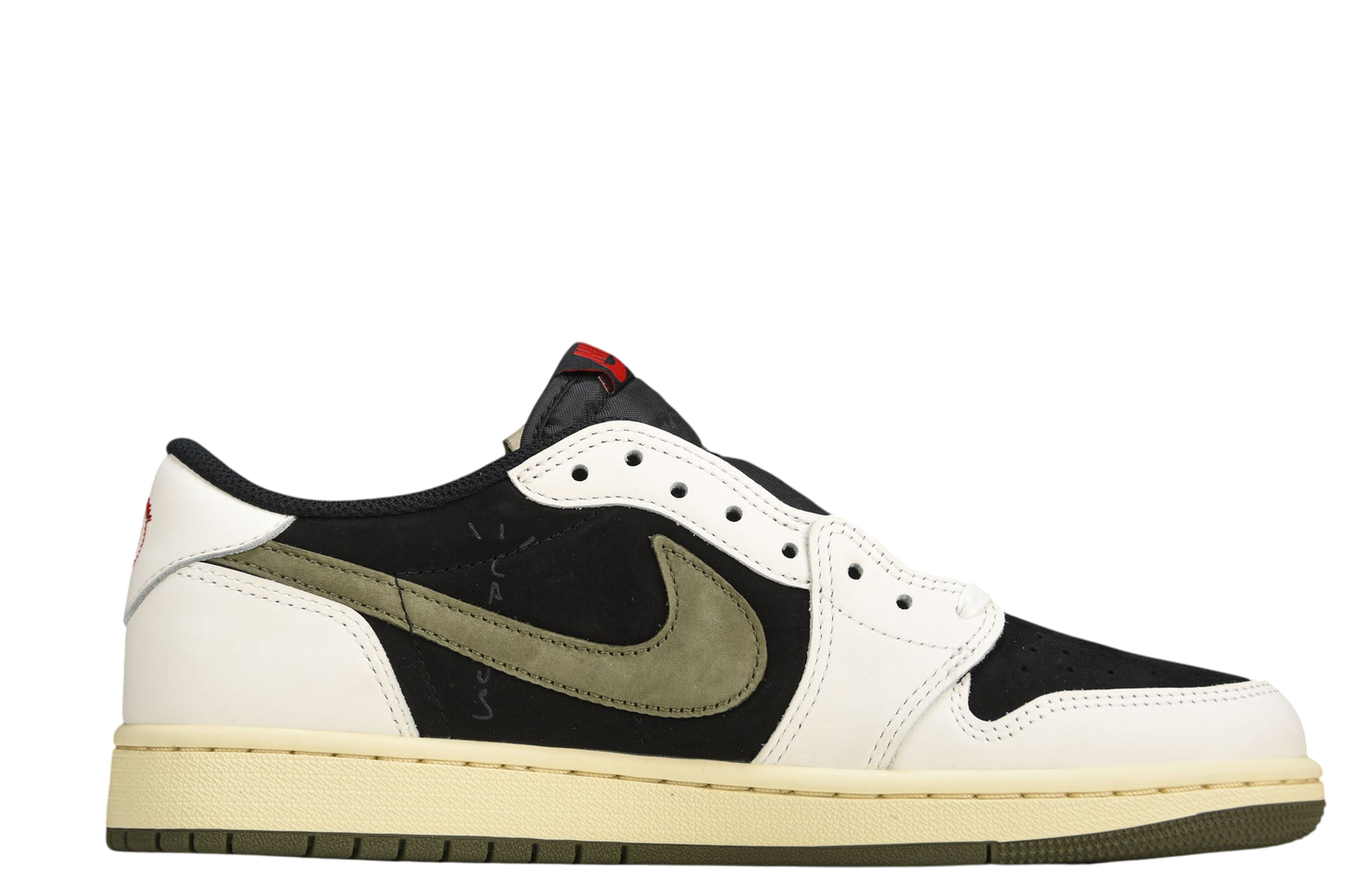 Air Jordan 1 Low OG Travis Scott Olive Women's Iconic Sneaker Style