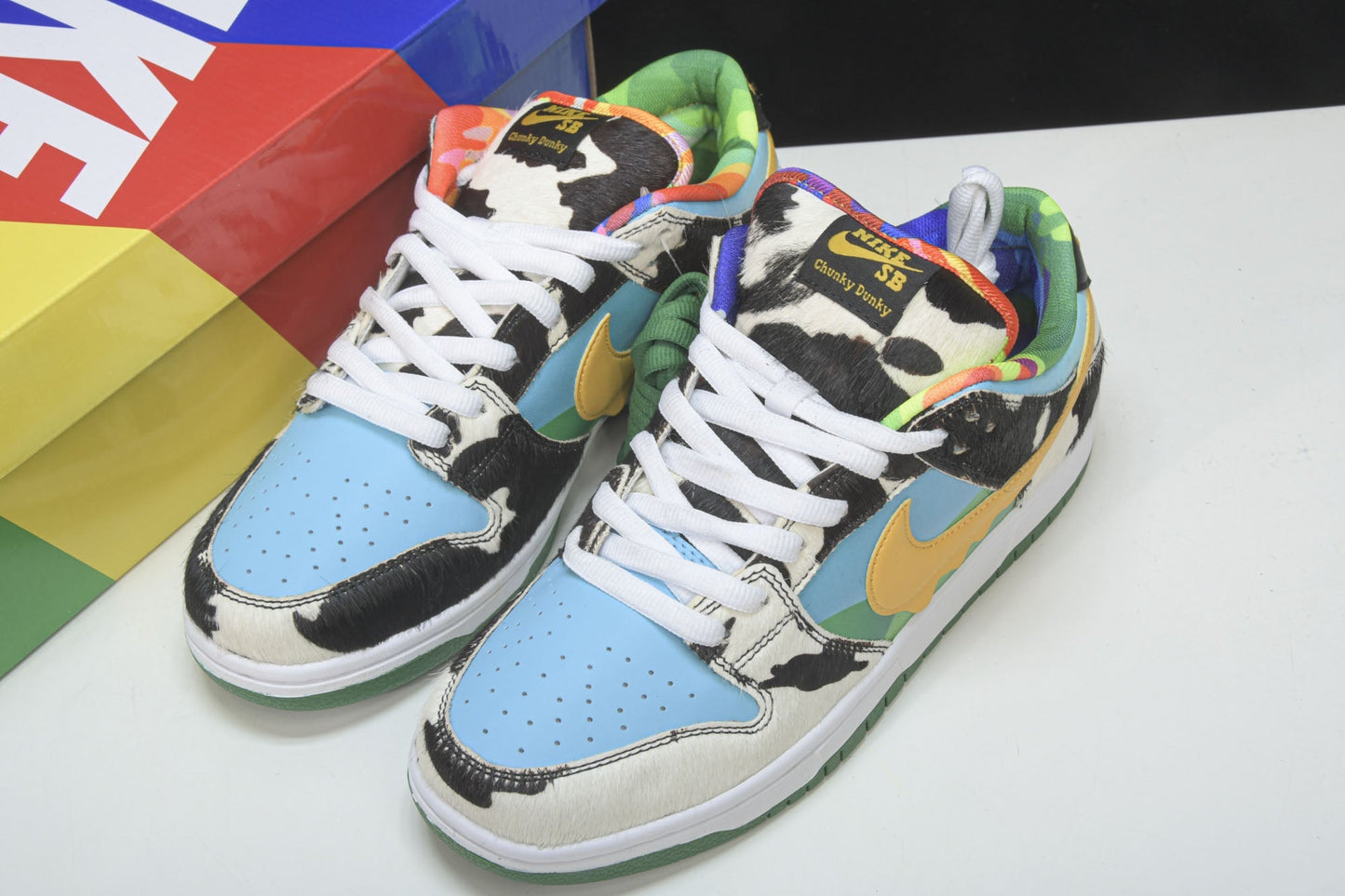 Nike SB Dunk Low Ben & Jerry's Chunky Dunky Ice Cream Skate Shoes