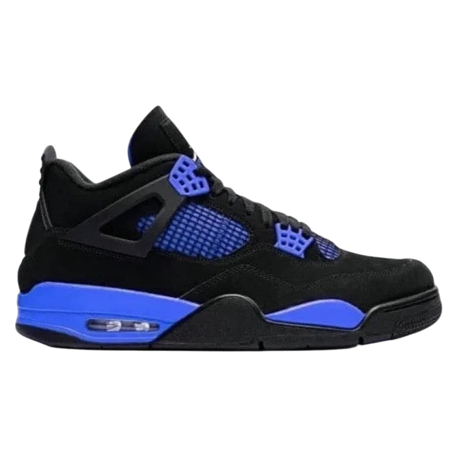 J4 Retro Blue Thunder Classic Basketball Sneakers: Iconic Style, Superior Comfort