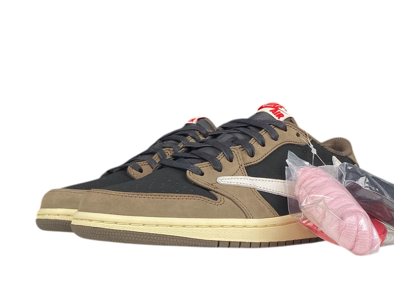Air Jordan 1 Low Travis Scott SP Reverse Mocha Sneakers Iconic Style