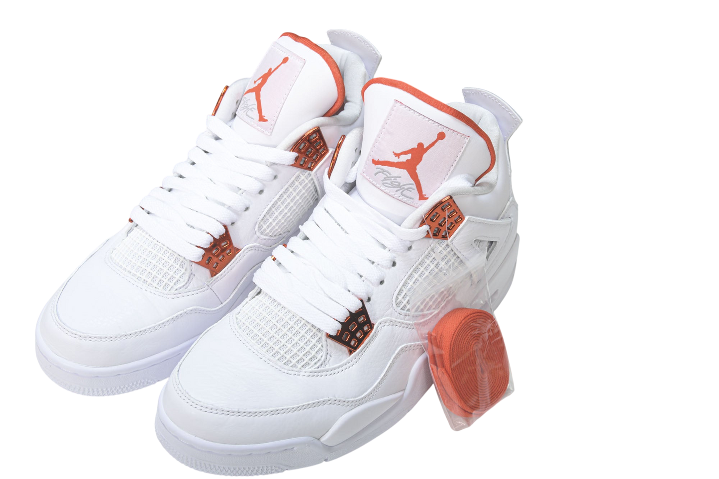 Air Jordan 4 Retro 'Metallic Orange' Premium Sneakers for Ultimate Style