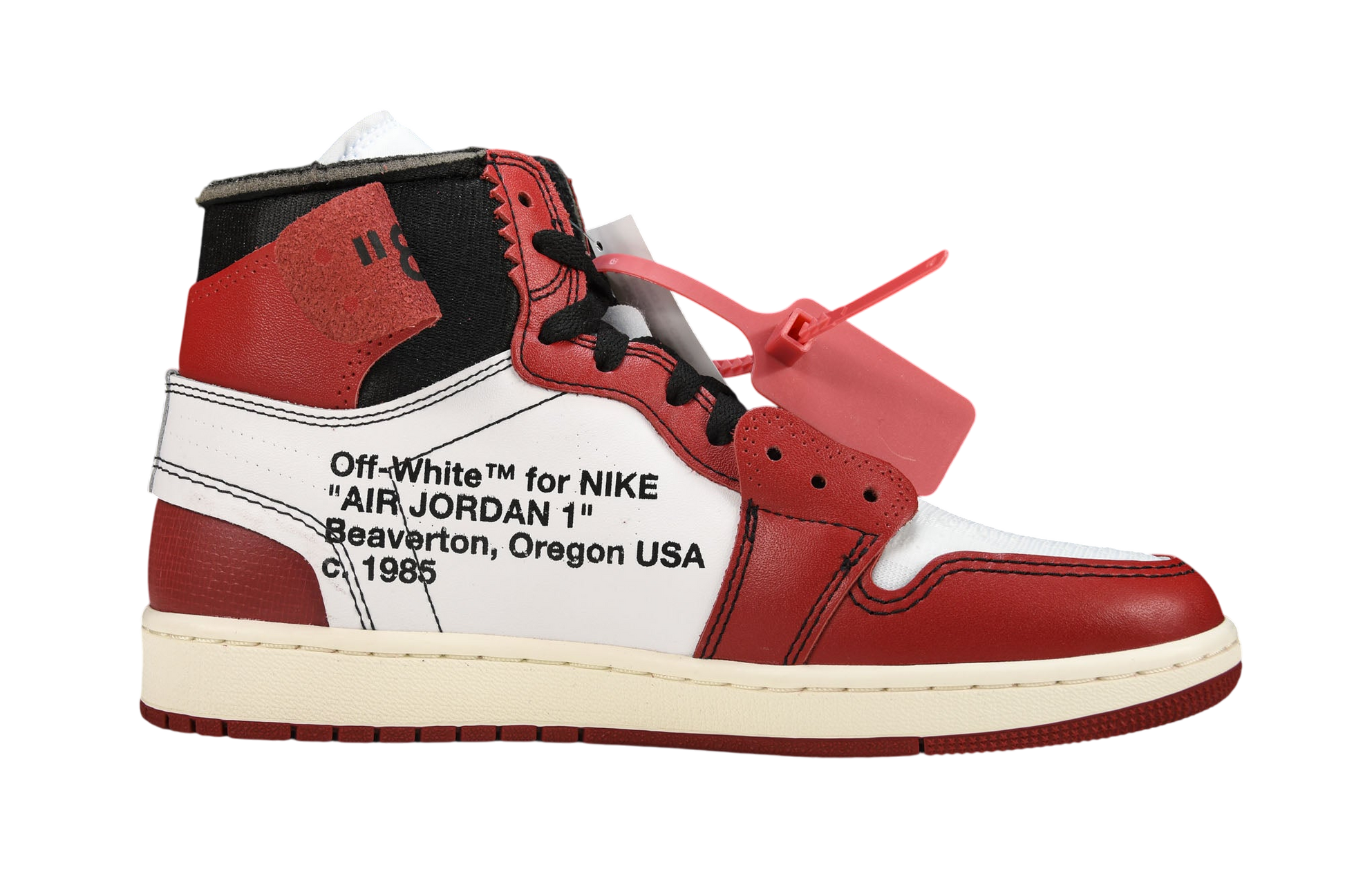 Exclusive Air Jordan 1 Retro High Off-White Chicago Sneakers - Iconic Design