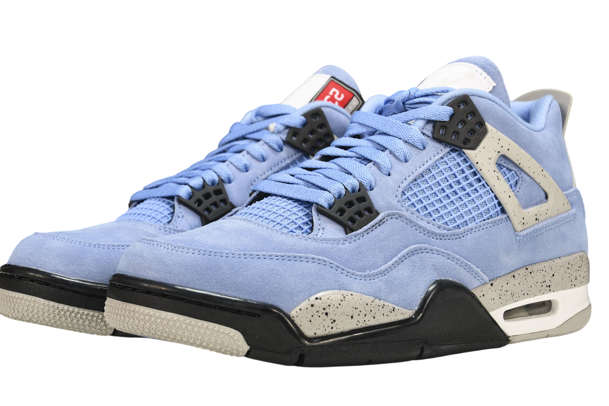 Air Jordan 4 Retro University Blue Sneakers - Iconic Men's Style