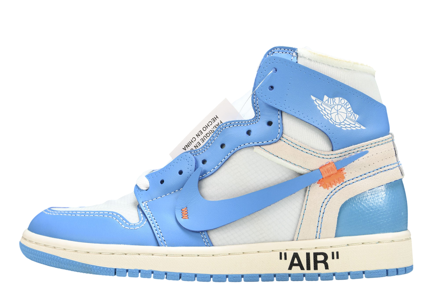 Nike Air Jordan 1 Retro High Off-White UNC Classic Basketball Shoes