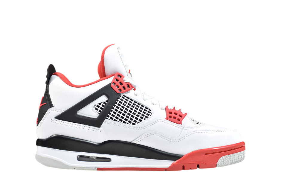 Air Jordan 4 Retro Fire Red 2020 Iconic Basketball Streetwear Sneakers
