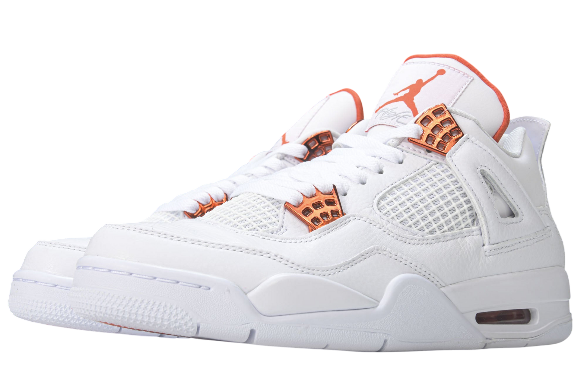 Air Jordan 4 Retro 'Metallic Orange' Premium Sneakers for Ultimate Style