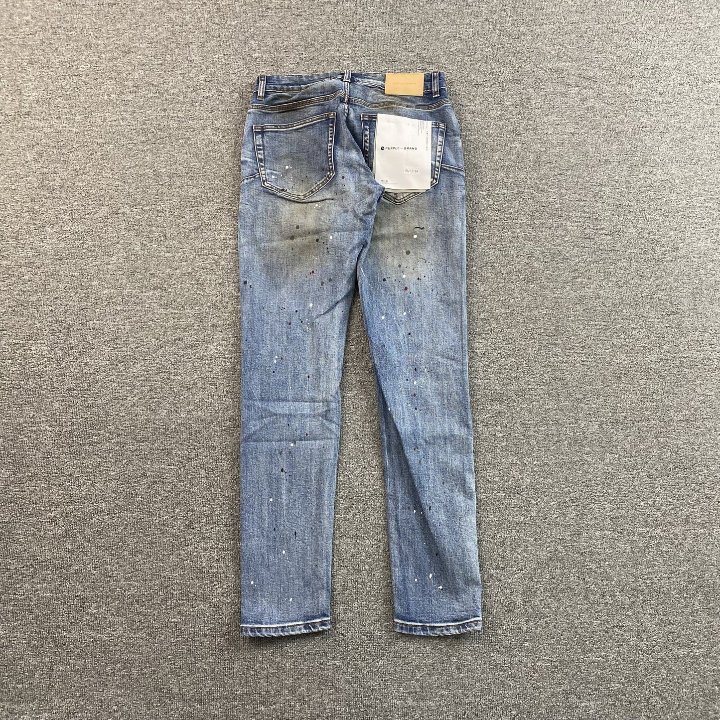 Purple Brand Men's Slim Fit Distressed Denim Jeans with Modern Edge