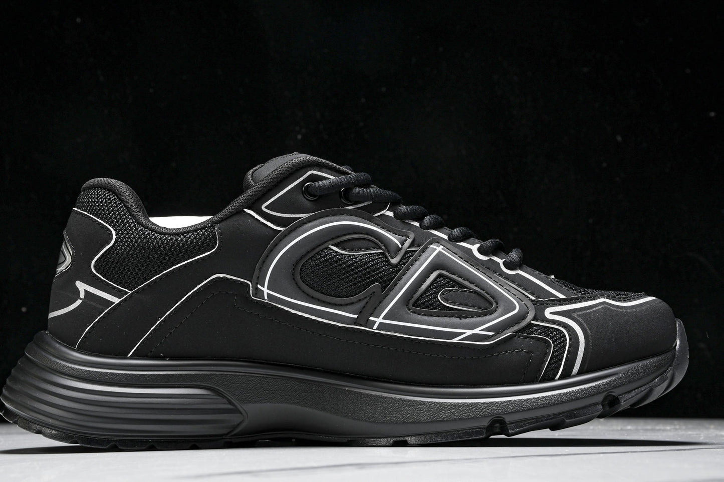 B30 Triple Black Fashion Streetwear Sneaker - High Quality Comfort & Style