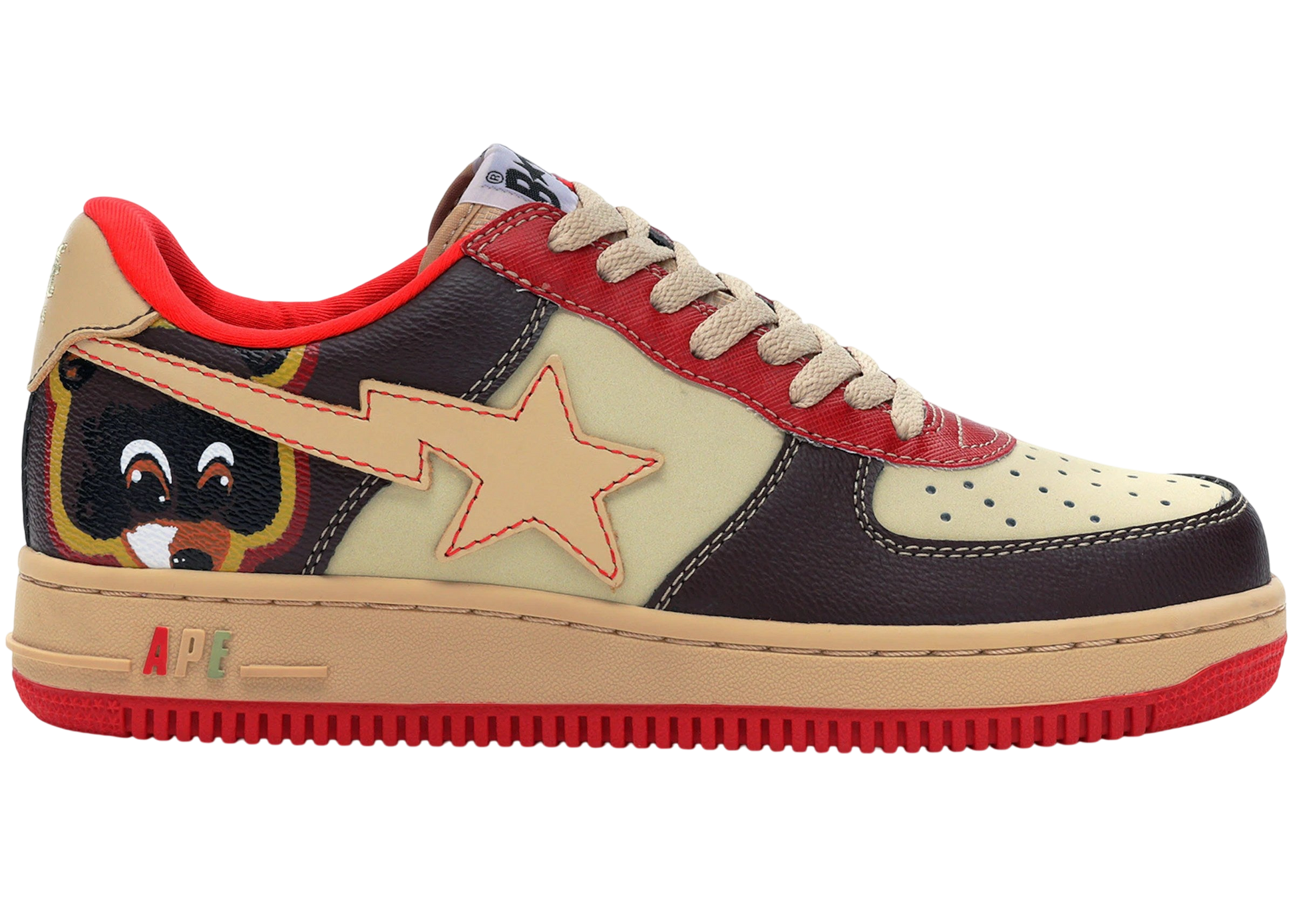 A Bathing Ape Bapesta College Dropout Sneakers: Iconic Kanye West Style