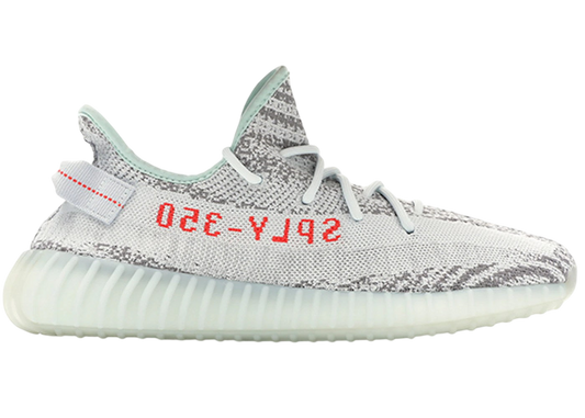 Iconic Adidas Yeezy Boost 350 V2 Blue Tint Primeknit Everyday Sneakers