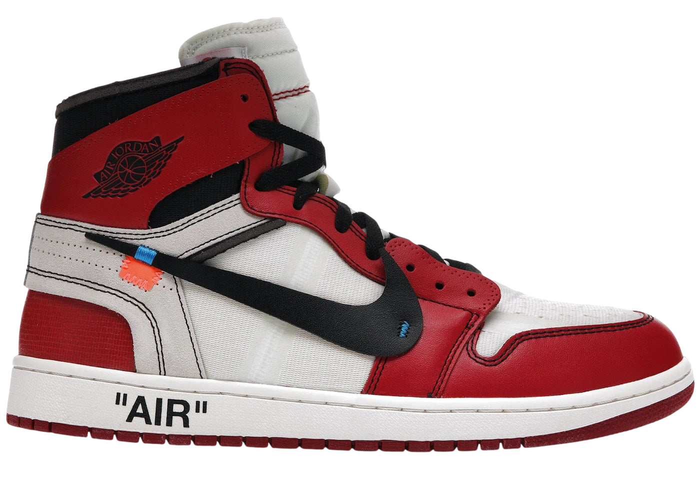 Exclusive Air Jordan 1 Retro High Off-White Chicago Sneakers - Iconic Design