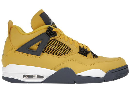 Air Jordan 4 Retro Lightning 2021 Edition: Iconic Yellow Black Sneaker