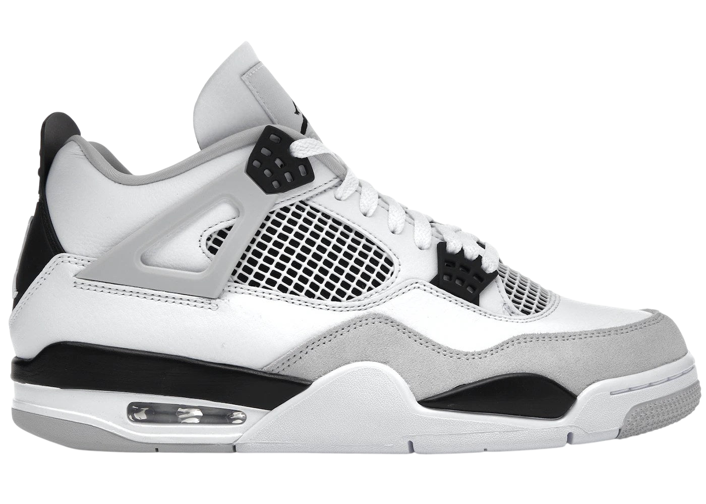 Iconic Air Jordan 4 Retro Military Black Sneakers: Classic Style & Comfort