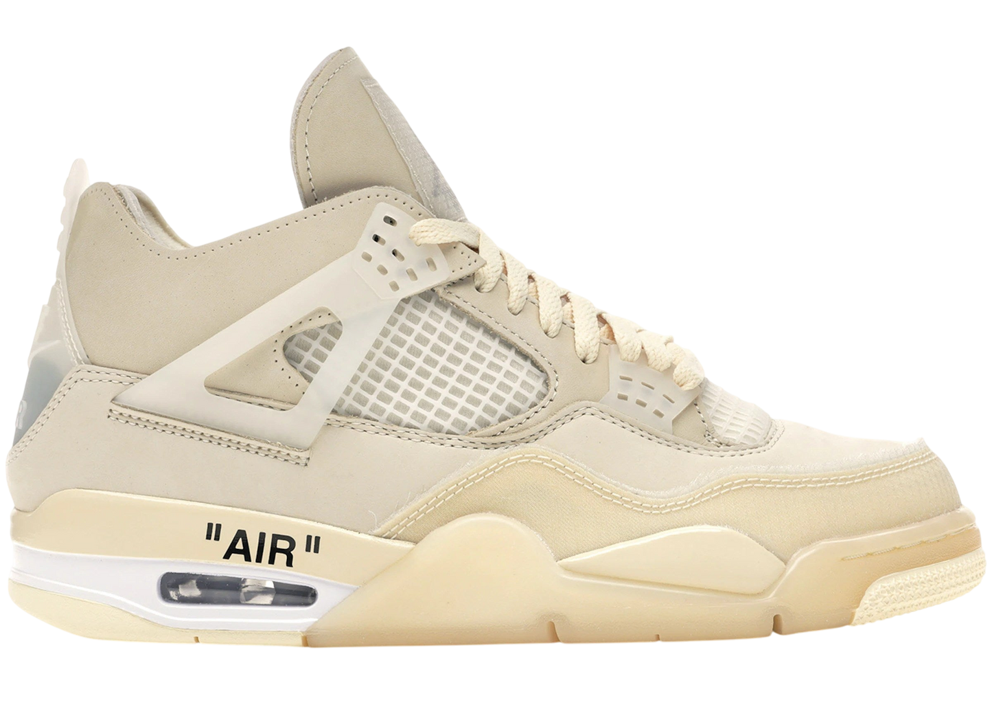 Iconic Air Jordan 4 Retro Off-White Sail Women's Sneaker Premium Style