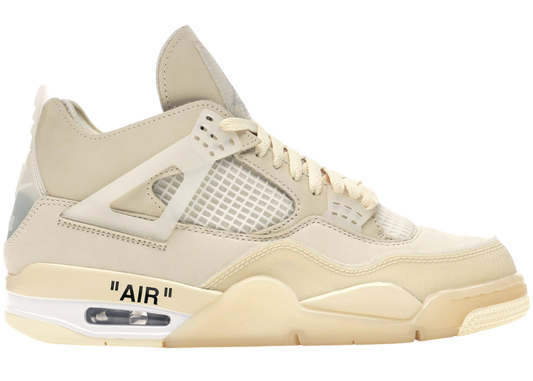Iconic Air Jordan 4 Retro Off-White Sail Women's Sneaker Premium Style