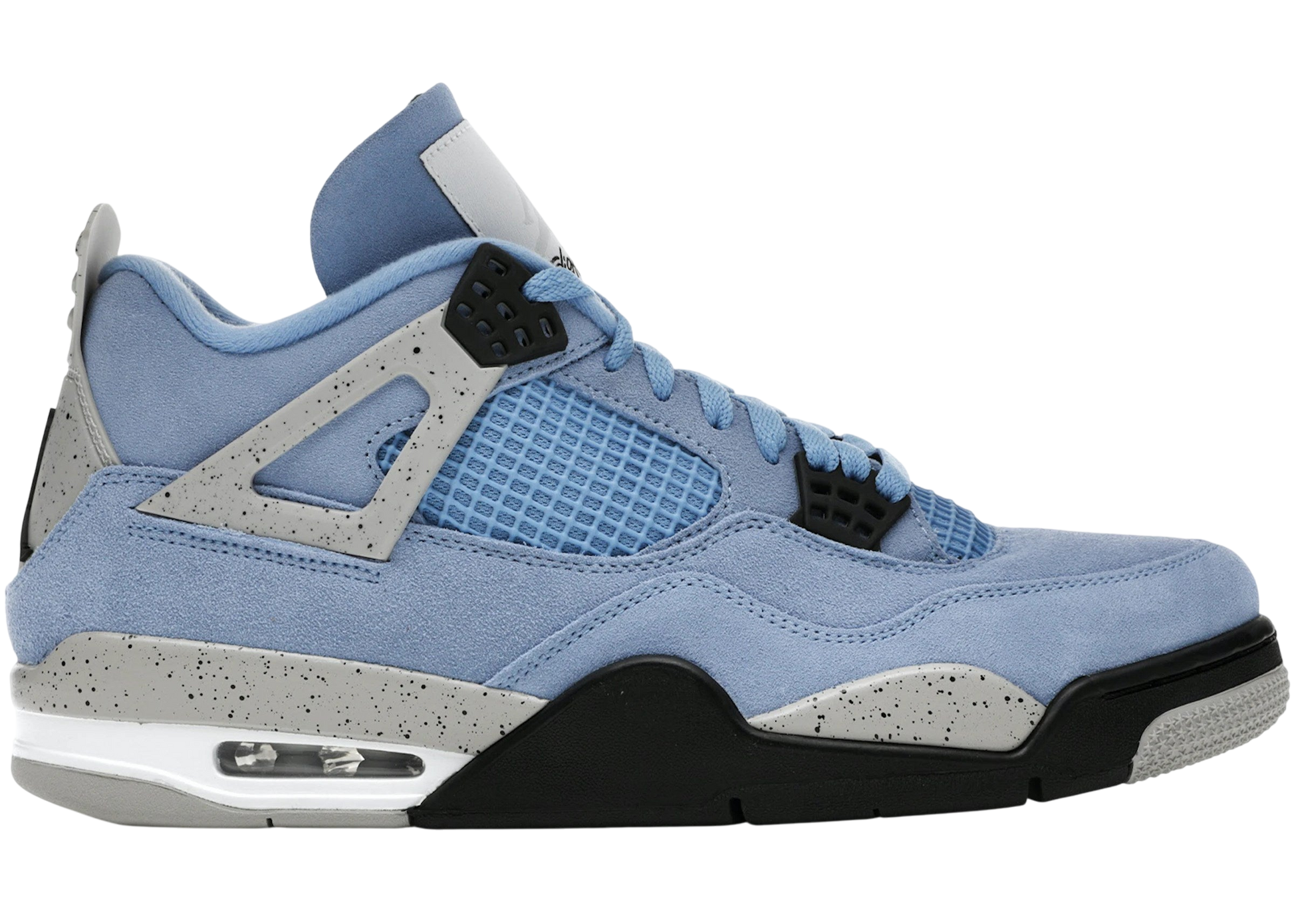 Air Jordan 4 Retro University Blue Sneakers - Iconic Men's Style