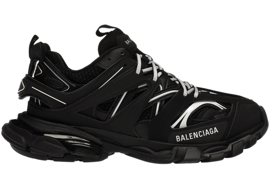 Balenciaga Track Black/White Sneakers: Iconic Multi-layered Sole Designer Footwear