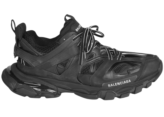 Balenciaga Track Black Luxury Designer Chunky Athletic Sneakers – Iconic Style