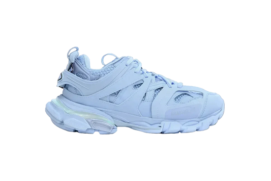 Track Light Blue LED Chunky Designer Fashion Sneakers