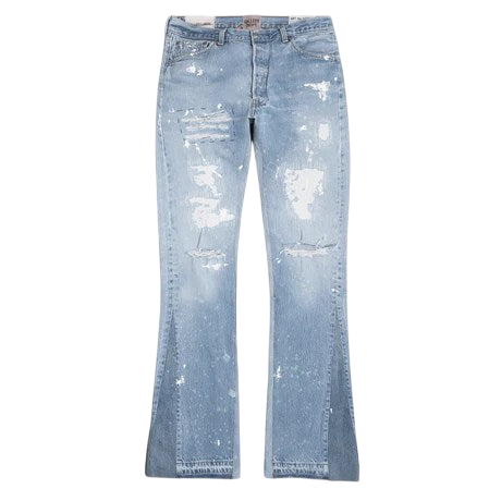 Gallery Dept Indiana Flare Jeans: Vintage Distressed Denim, Iconic Style