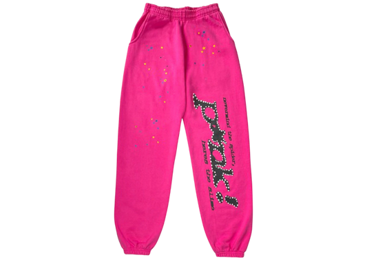 Sp5der Pink Sweatpants: Premium Comfort, Stylish Design, Versatile Everyday Wear