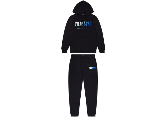 Trapstar Chenille Decoded Black Ice Flavours 2.0 Hoodie Tracksuit Set