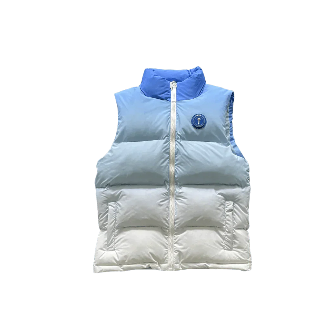 Trapstar Ice Blue Irongate Gilet - VDRXPLG🔌