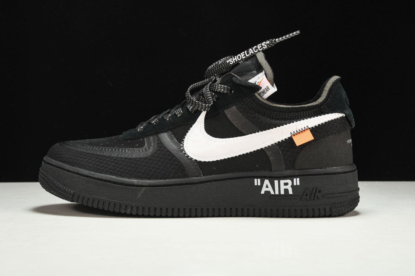 Nike Air Force 1 Low Off-White Black White Premium Sneakers