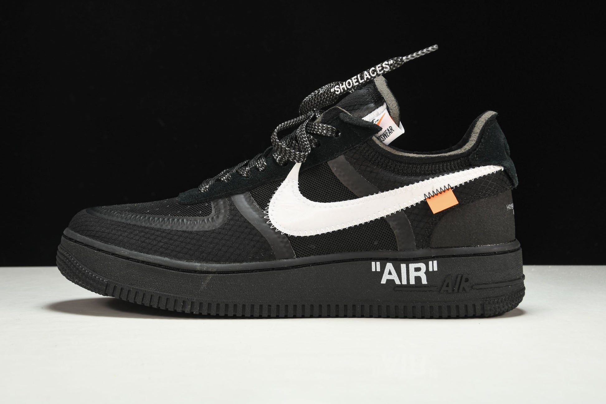 Nike Air Force 1 Low Off-White Black White Premium Sneakers