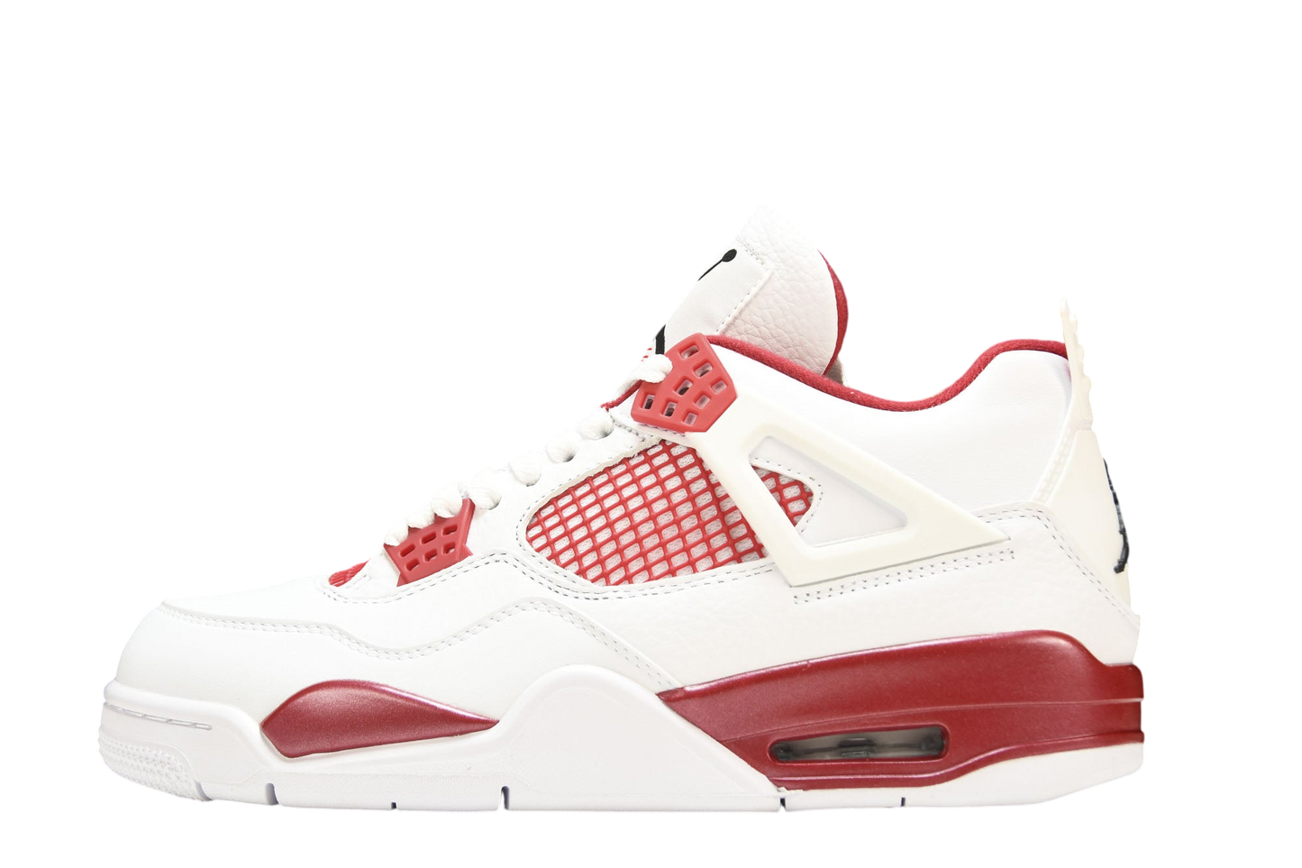 Iconic Air Jordan 4 Retro 'Alternate 89' Sneakers - Classic Red/White Style