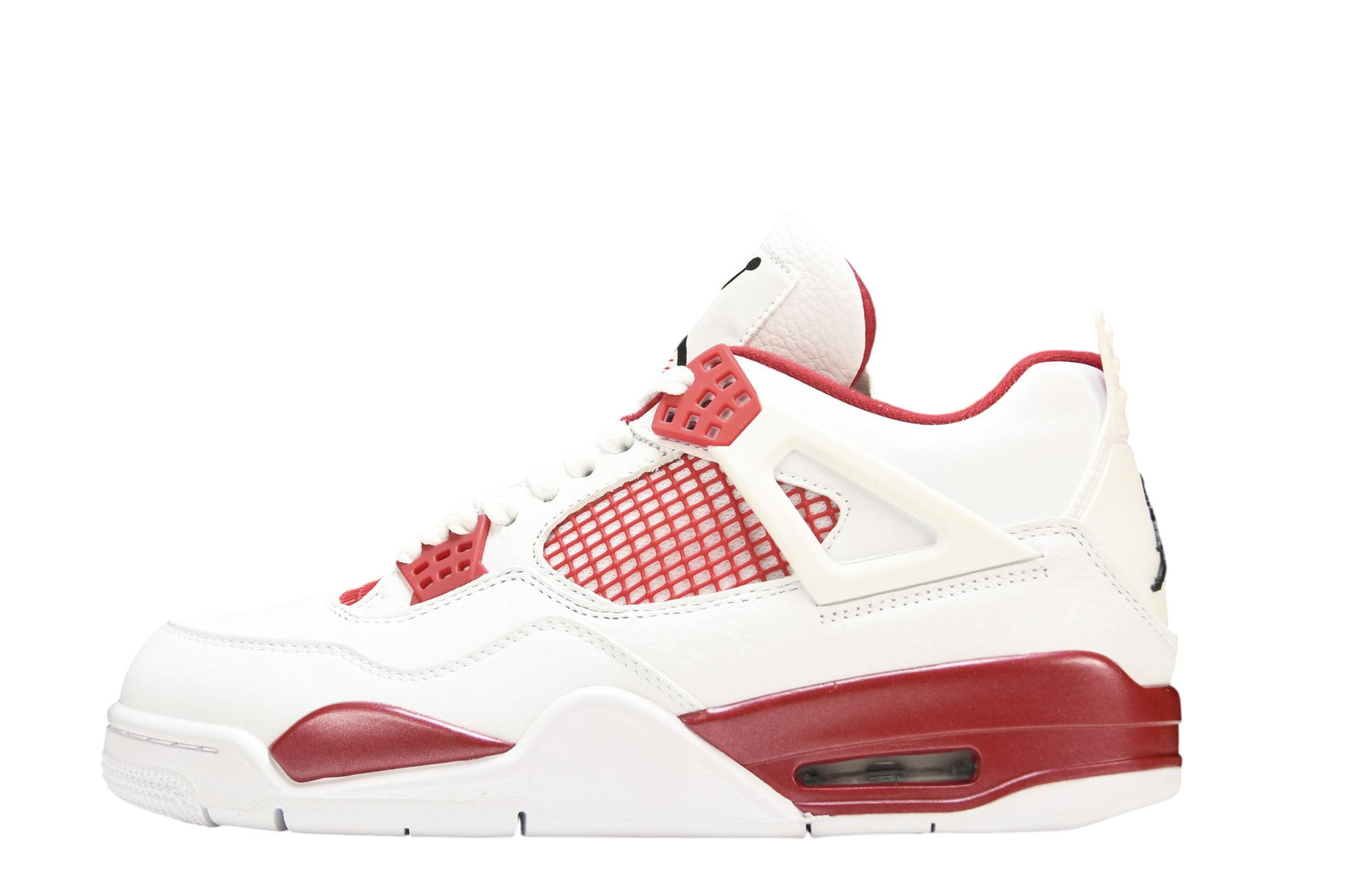 Iconic Air Jordan 4 Retro 'Alternate 89' Sneakers - Classic Red/White Style