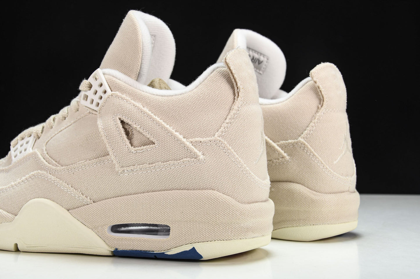 Air Jordan 4 Retro Blank Canvas Sneakers: Iconic Style, All-Day Comfort