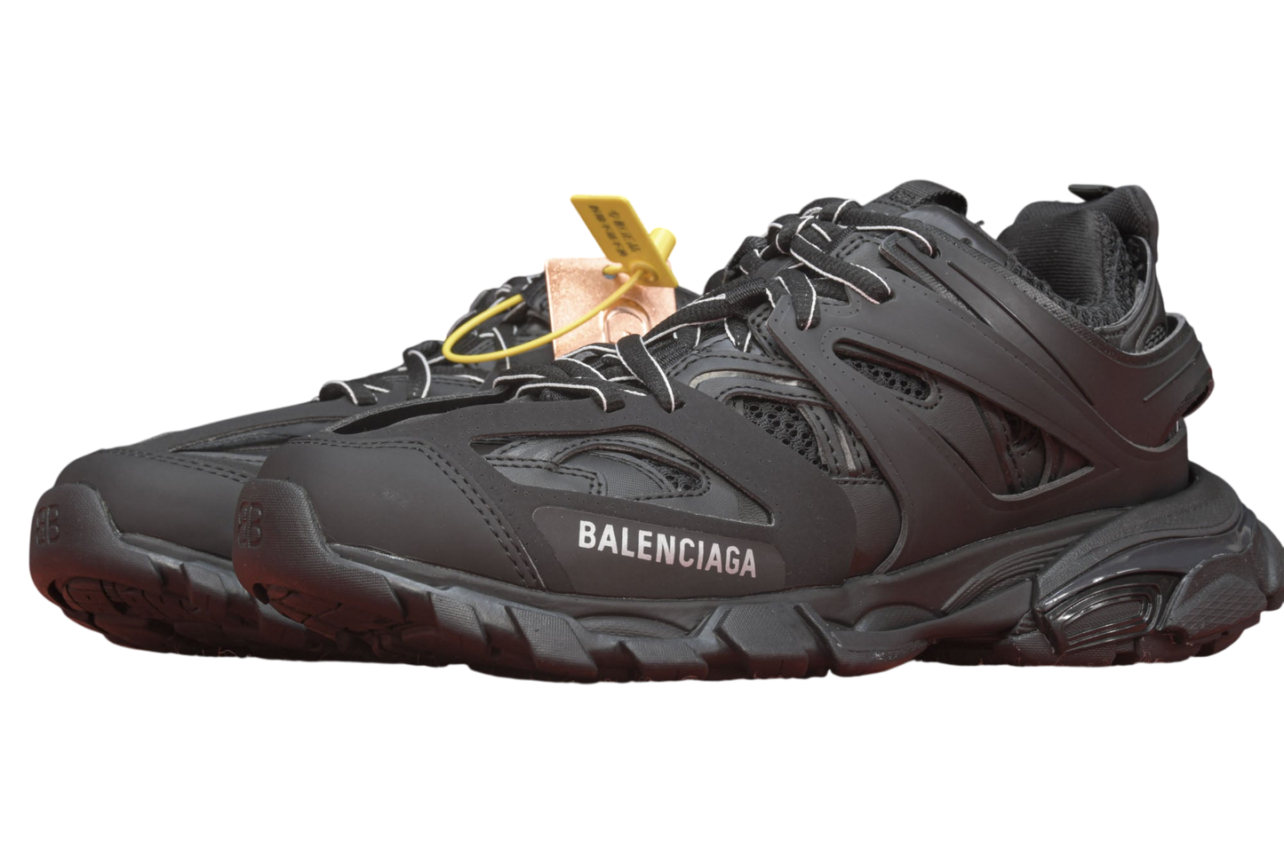 Balenciaga Track Black Luxury Designer Chunky Athletic Sneakers – Iconic Style