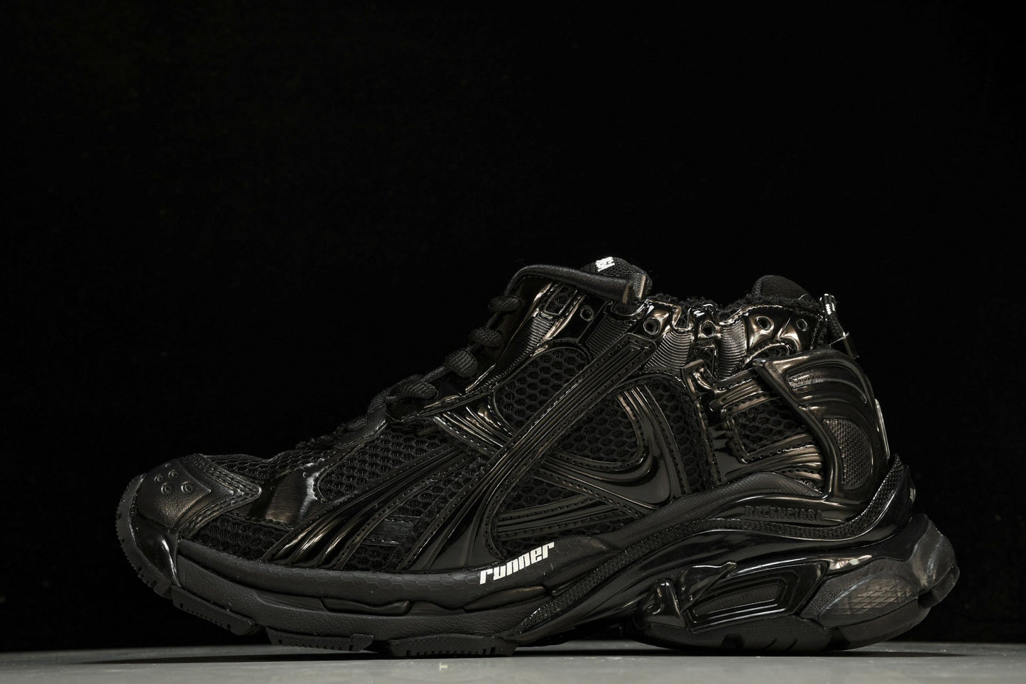 Balenciaga Runner Black: Sleek, Sporty, and Stylish Luxury Men's Sneakers