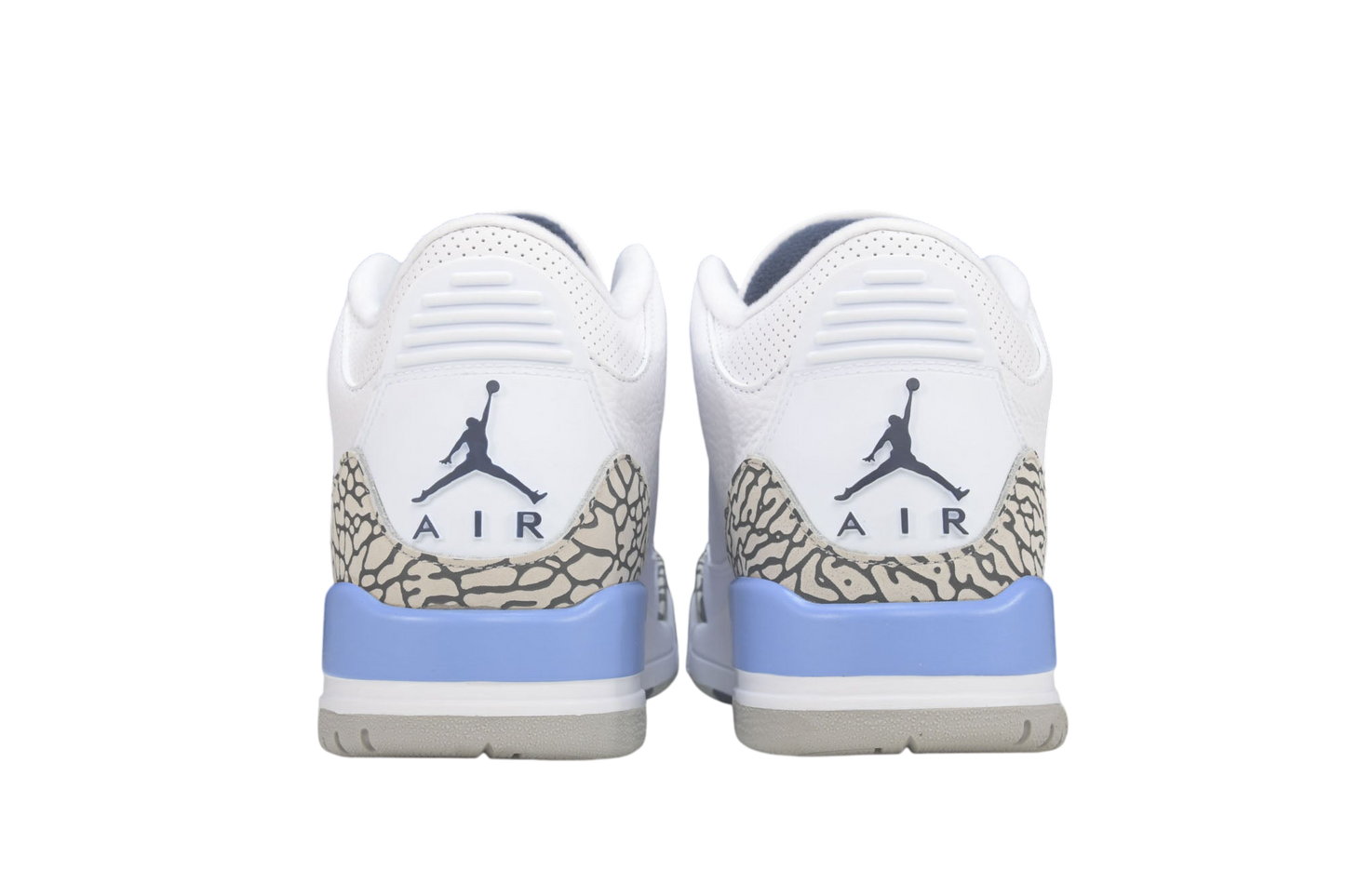 Air Jordan 3 Retro UNC 2020 Men's High-Quality Basketball Streetwear Sneakers