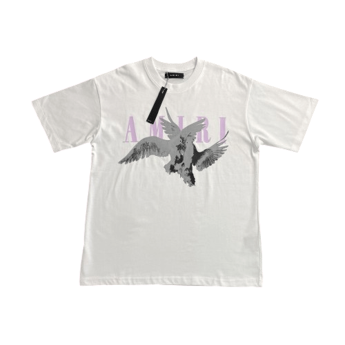 Amiri Peace Dove Graphic T-Shirt: Premium Cotton, Iconic Design, Comfortable Fit, Streetwear Style