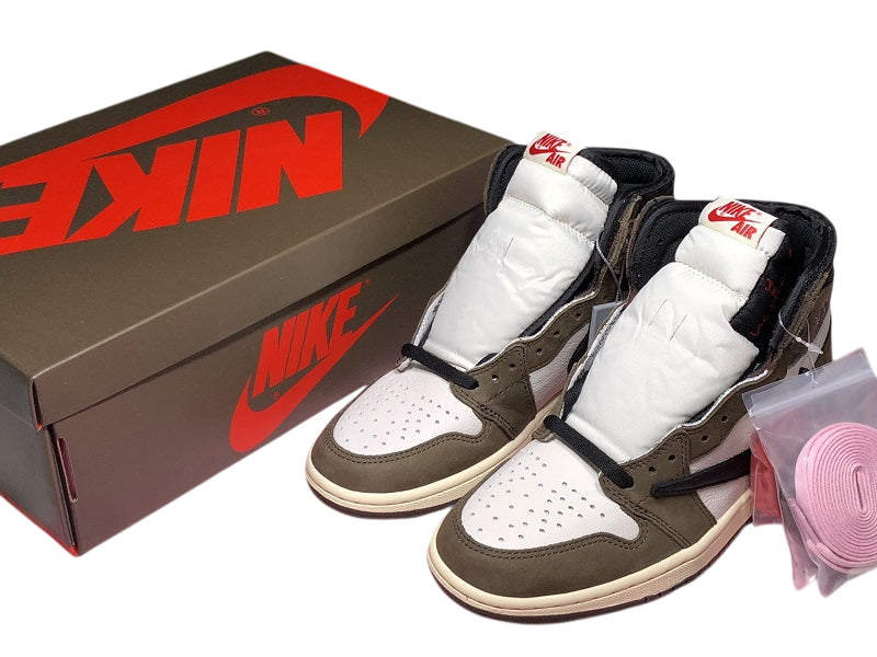 Iconic Air Jordan 1 Retro High Travis Scott Edition Sneakers
