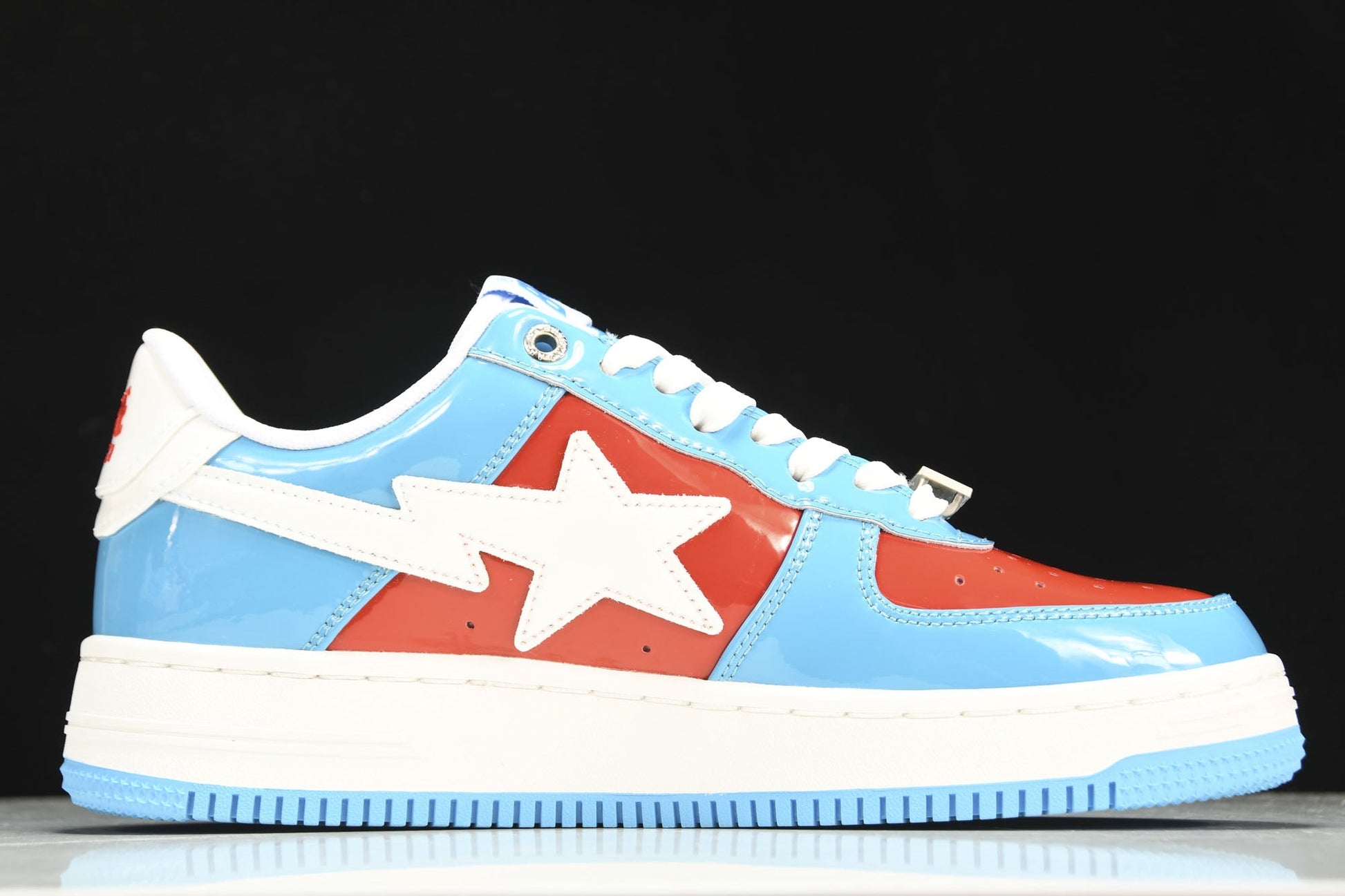 BAPE STA x Marvel Captain America Iconic Star Sneakers - Limited Edition Hero Footwear