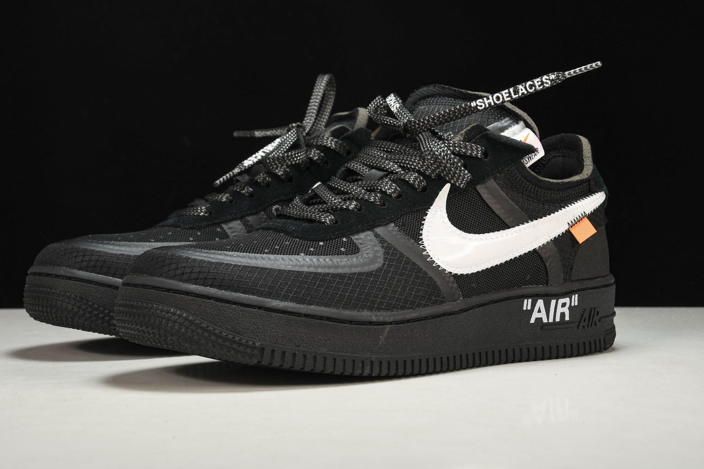 Nike Air Force 1 Low Off-White Black White Premium Sneakers