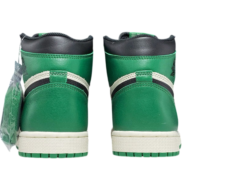 Air Jordan 1 Retro High Pine Green Premium Leather Iconic Sneakers