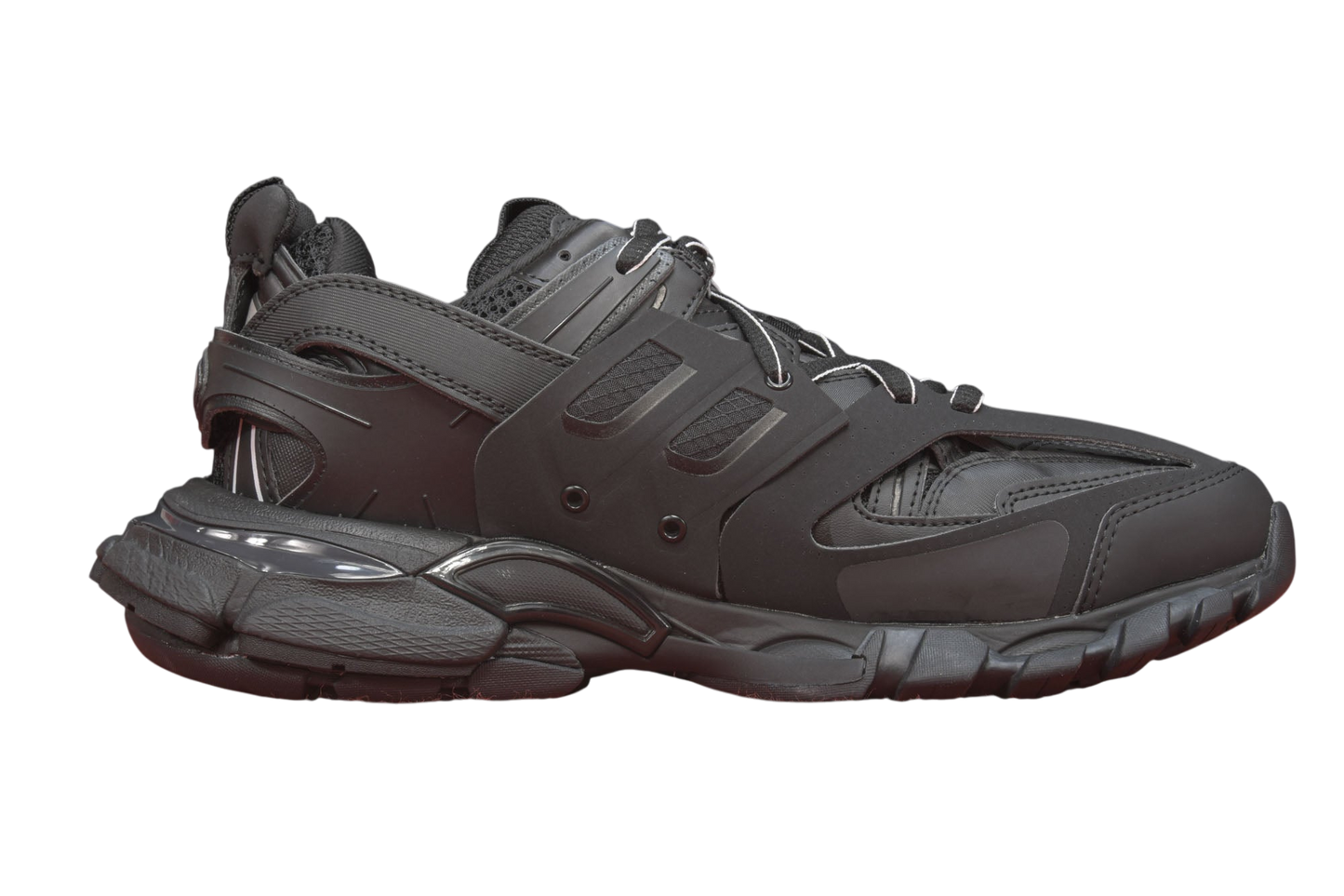 Balenciaga Track Black Luxury Designer Chunky Athletic Sneakers – Iconic Style