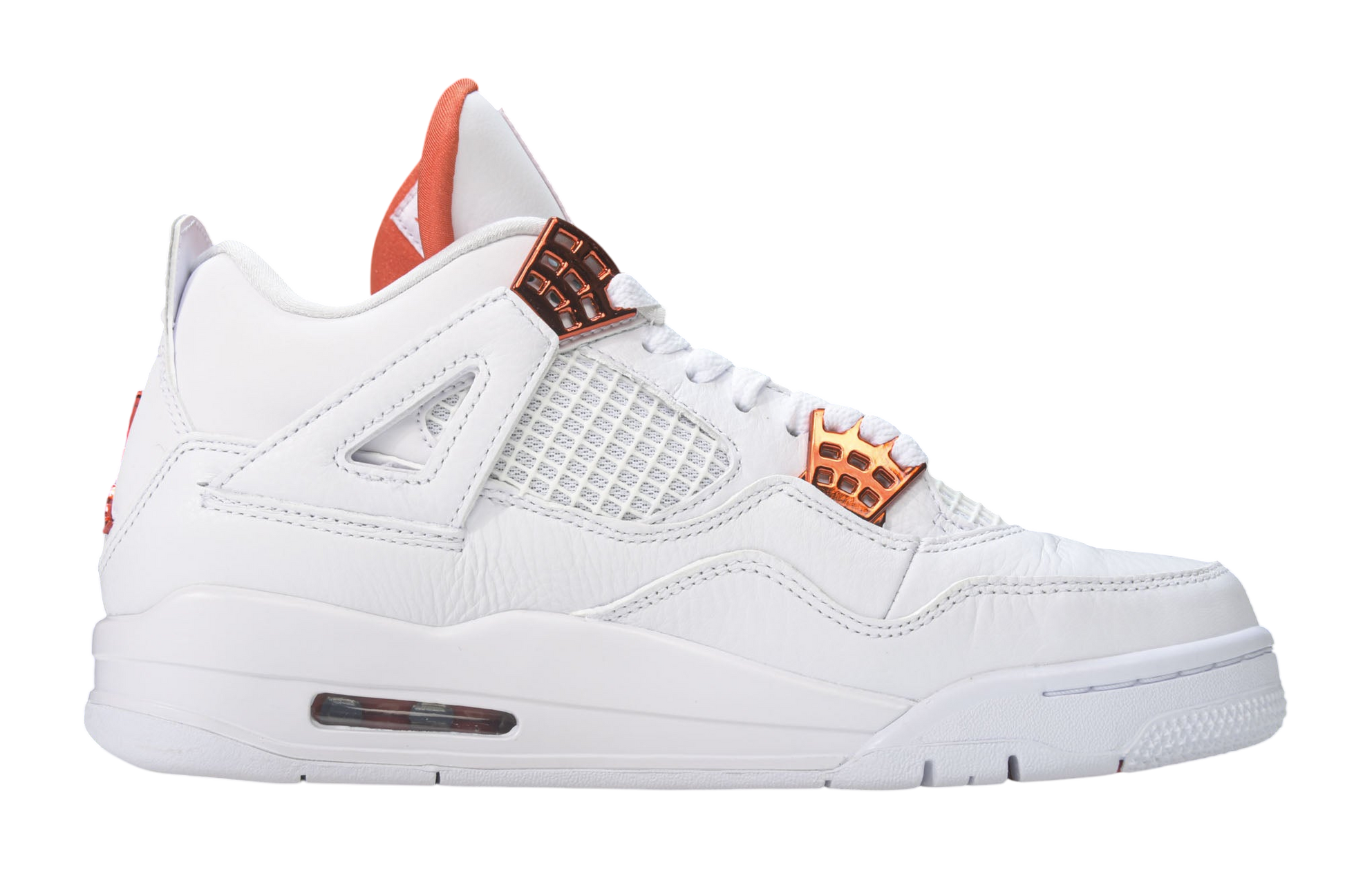 Air Jordan 4 Retro 'Metallic Orange' Premium Sneakers for Ultimate Style