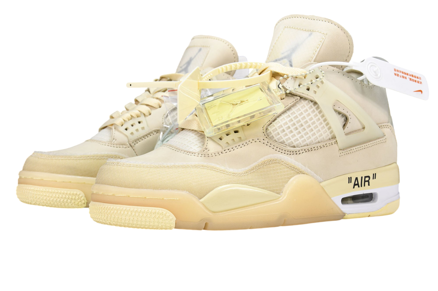 Iconic Air Jordan 4 Retro Off-White Sail Women's Sneaker Premium Style